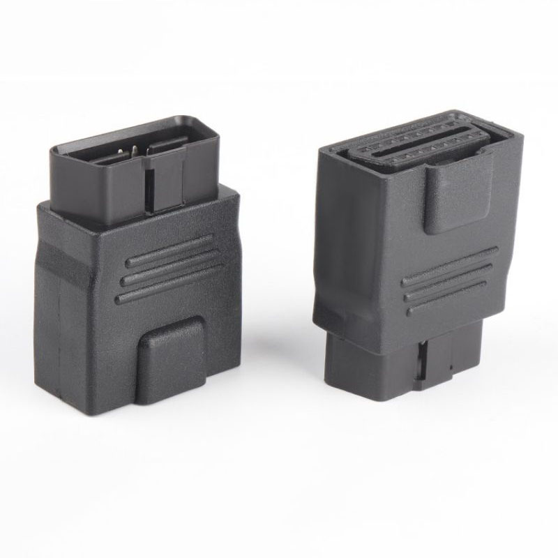 Car obd 16pin  plug, on-board computer OBD2 extension cable 16P fully powered adapter 12V 24V