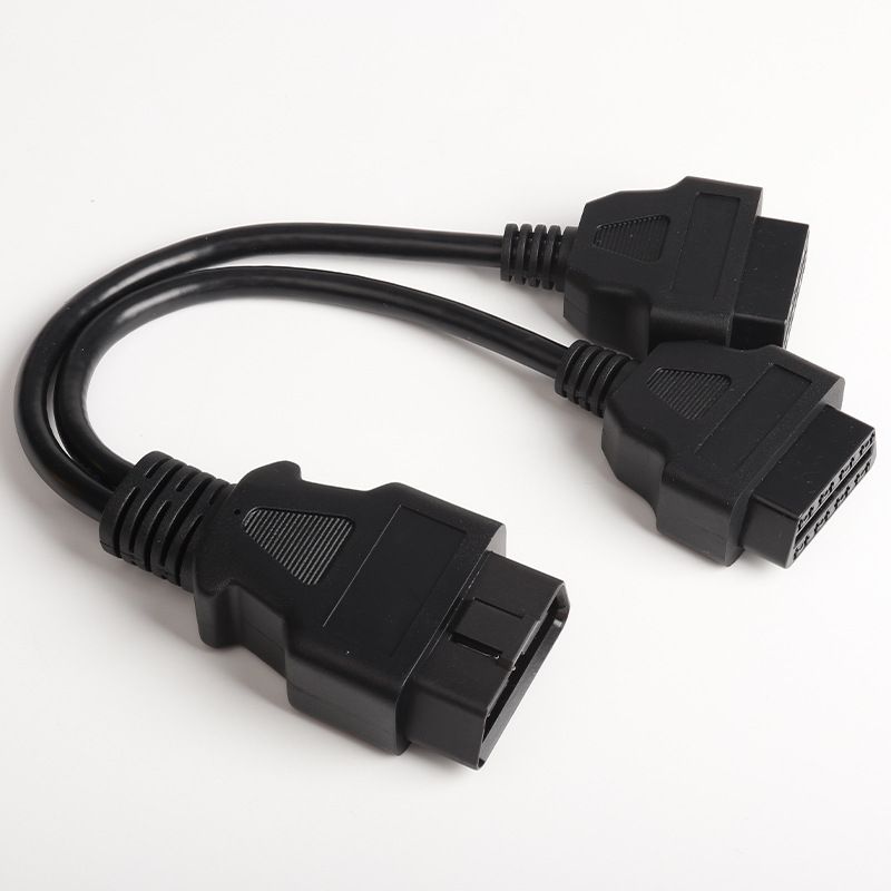 30CM OBD wiring harness splitter  Y  CABLE on-board computer OBD2  16PIN  extension  CABLE