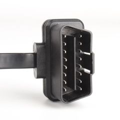 60cm ultra-thin car OBD2 1 male to 3 female flat cable with switch  OBD extension cable 16 pin 8-core