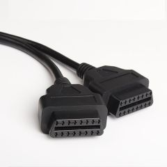 30CM OBD wiring harness splitter  Y  CABLE on-board computer OBD2  16PIN  extension  CABLE