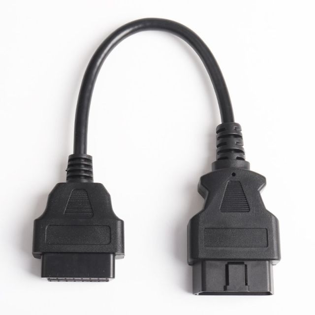 30cm 50cm 1.5m 3m 5M 10M 15m OBD male to female 16 core extension cable OBD2  16pin diagnostic tool extension cable