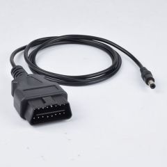 1M Automotive OBD2 16Pin to DC power cord  CABLE Automotive diagnostic connector OBD 16 pin male interface  cable