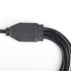 50cm Automotive OBD2 straight 1 to 3 splitter cable OBD 16 pin 16 core one to three adapter extension cable