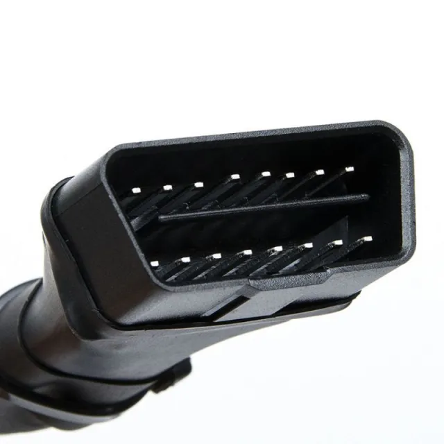 30CM Military cable OBD2 one in two extension cable, automotive computer connection conversion plug 16 pin  male and female  cable