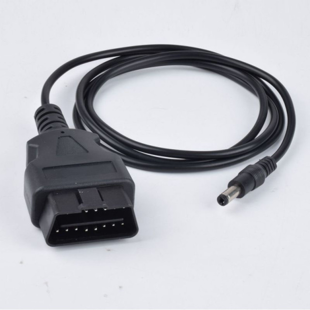 1M Automotive OBD2 16Pin to DC power cord  CABLE Automotive diagnostic connector OBD 16 pin male interface  cable
