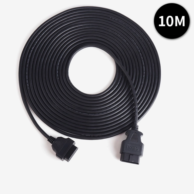 0.3m 0.5m 1.5m 3m 5m 10m 15m Car OBD male to female 16 pin cable 16PIN OBD2 diagnostic tool extension cable