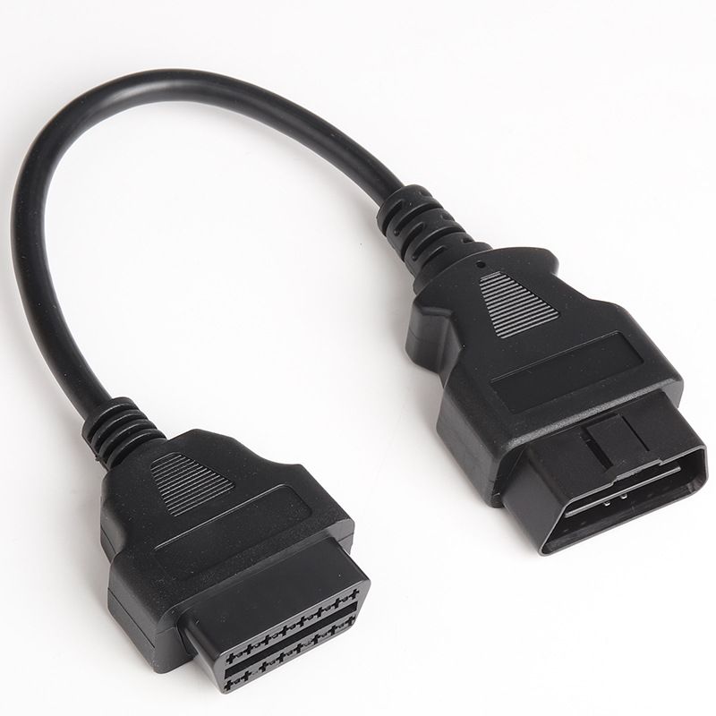 30cm 50cm 1.5m 3m 5M 10M 15m OBD male to female 16 core extension cable OBD2  16pin diagnostic tool extension cable