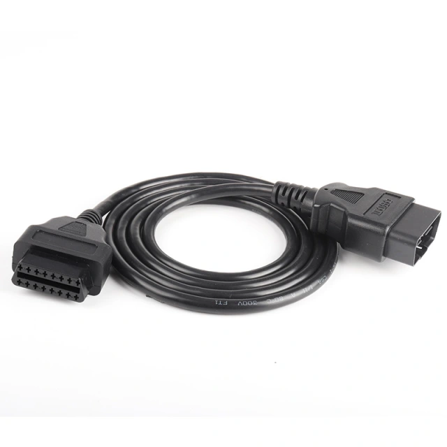 0.3m 0.5m 1.5m 3m 5m 10m 15m Car OBD male to female 16 pin cable 16PIN OBD2 diagnostic tool extension cable