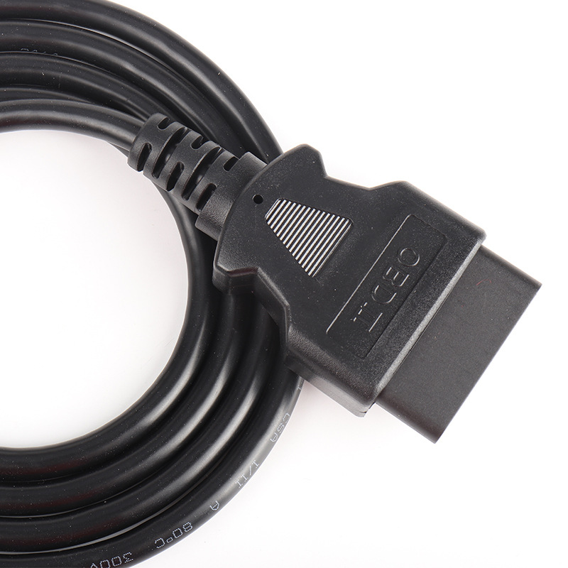 0.3m 0.5m 1.5m 3m 5m 10m 15m Car OBD male to female 16 pin cable 16PIN OBD2 diagnostic tool extension cable
