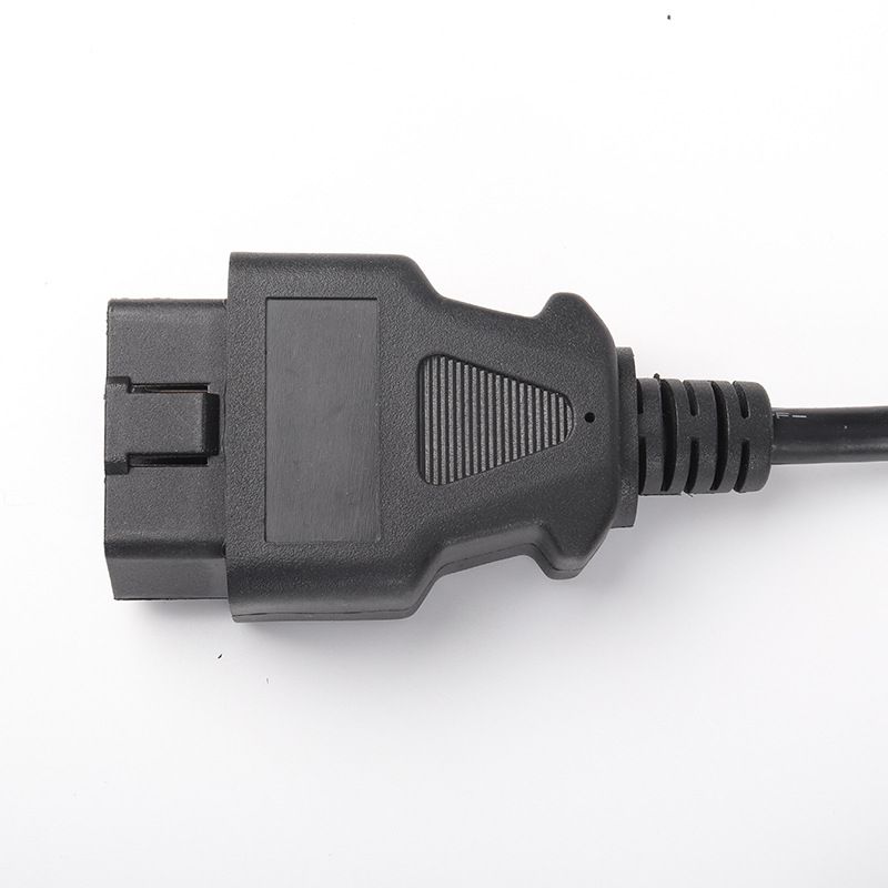 50cm Automotive OBD2 straight 1 to 3 splitter cable OBD 16 pin 16 core one to three adapter extension cable