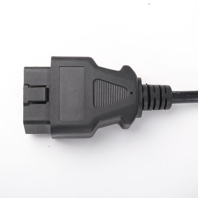 50cm Automotive OBD2 straight 1 to 3 splitter cable OBD 16 pin 16 core one to three adapter extension cable