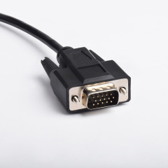 DB15 pin male interface cable Serial RS232 USB connection cable