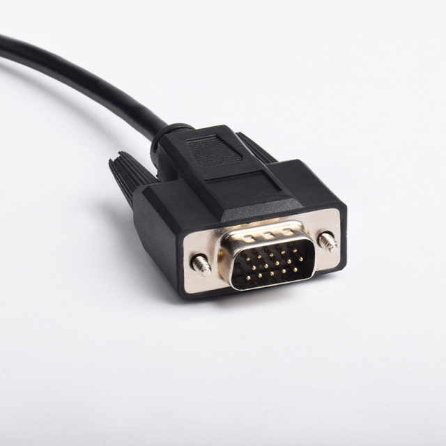 DB15 pin male interface cable Serial RS232 USB connection cable