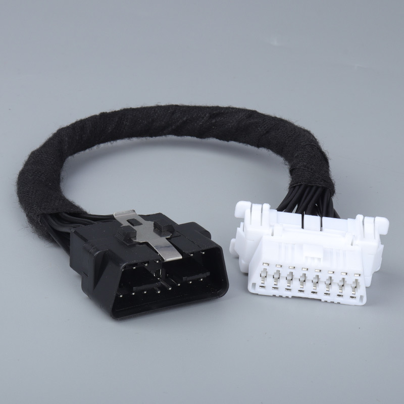 Card car OBD 16 pin cable 16 core full connection for easy modification