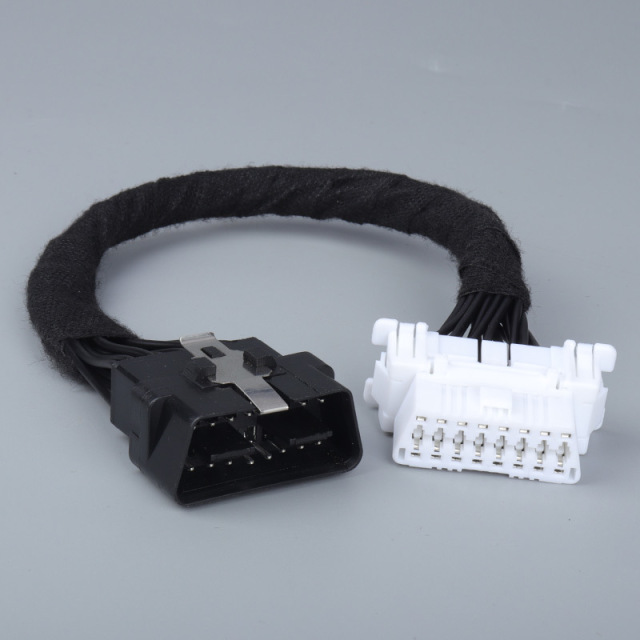 Card car OBD 16 pin cable 16 core full connection for easy modification