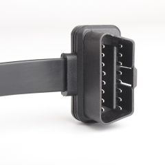 50cm Automobile OBD2 one  to three   flat  16 core  cable OBD2 adapter extension cable