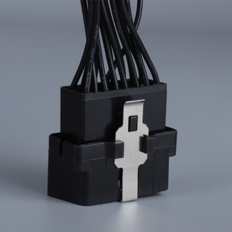15cm Automotive OBD one-to-one full core cable OBD2 16 pin 16 core extension cable
