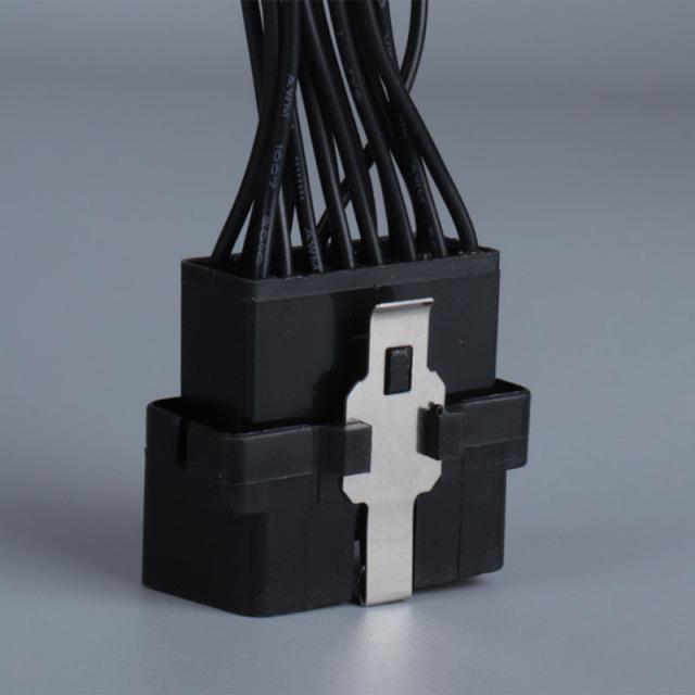 15cm Automotive OBD one-to-one full core cable OBD2 16 pin 16 core extension cable