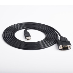 DB15 pin male interface cable Serial RS232 USB connection cable