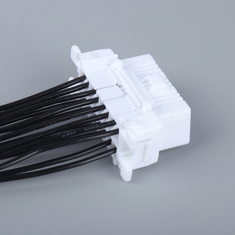 15cm Automotive OBD one-to-one full core cable OBD2 16 pin 16 core extension cable