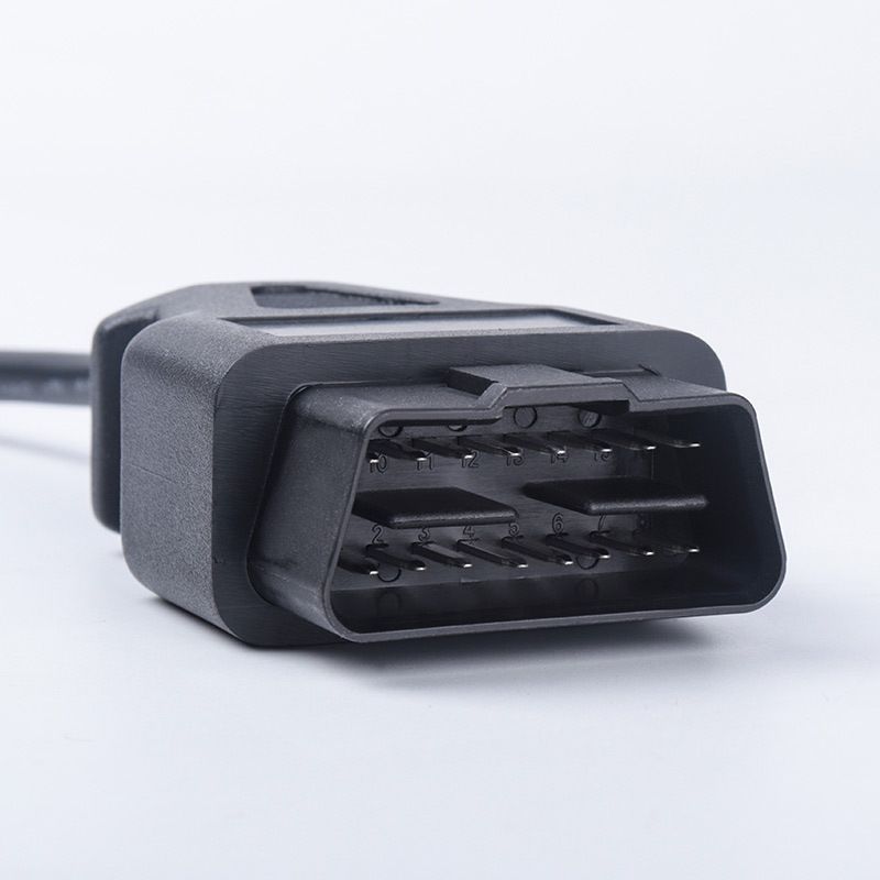 2.1M OBD2 male to 6 DB9 female cable serial RS232 OBD2 cable