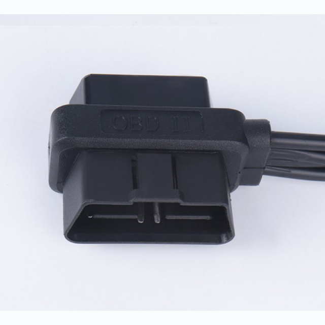 1M OBD2 male and female to 4 DB9 female cable serial RS232 OBD2 cable