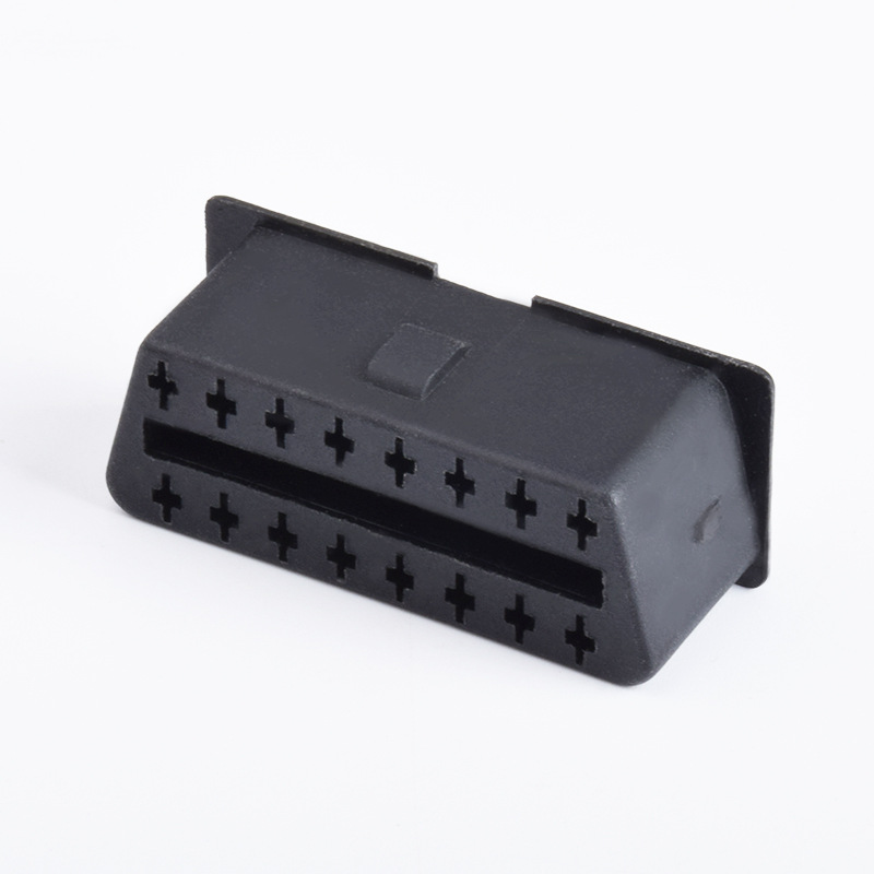 OBD 16PIN female connector automotive OBD2 diagnostic interface female connector