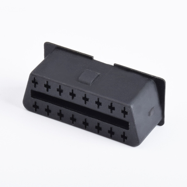 OBD 16PIN female connector automotive OBD2 diagnostic interface female connector