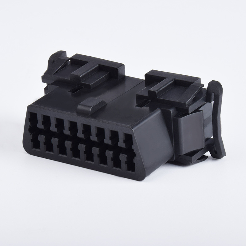 Automobile OBD2 16Pin Female Connector OBD diagnostic plug Kia female plug