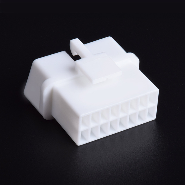 Assembled OBD male connector OBD2 solderless crimping male plug with 16 terminals