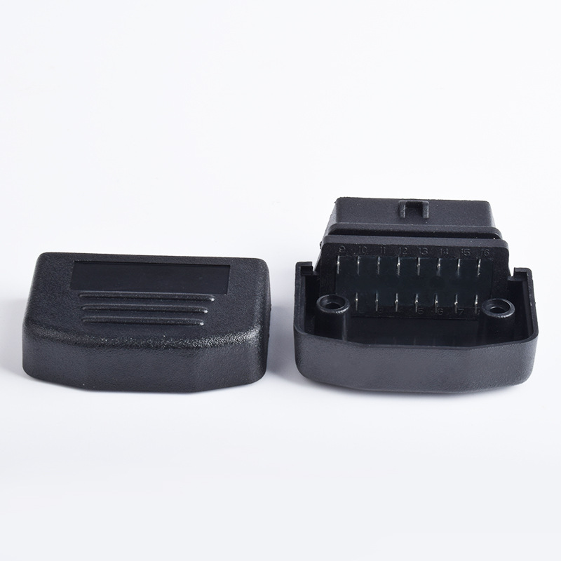 Automotive OBD2 female diagnostic plug OBD plug housing OBDII assembly type solderable wire assembly