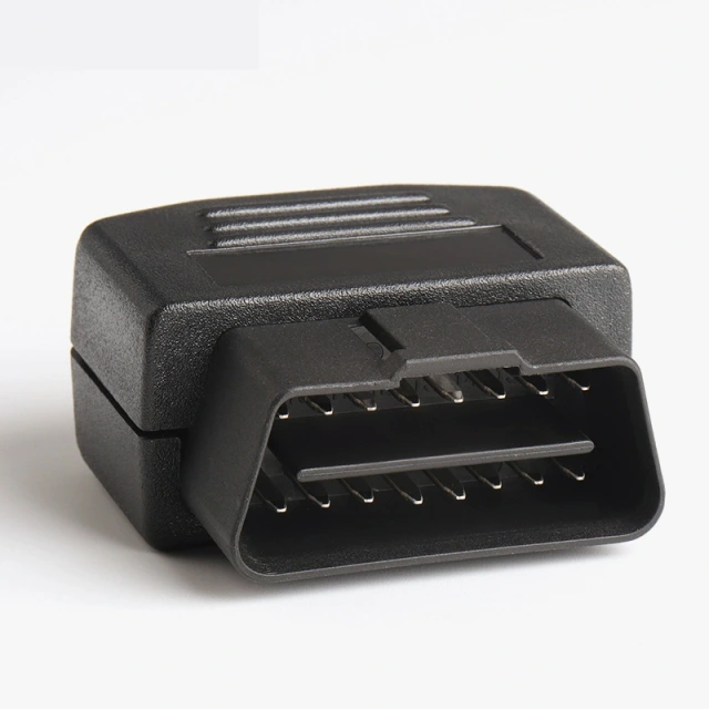 Car OBD2 male housing connector OBD plug+housing+screw J1962M plug  without outlet