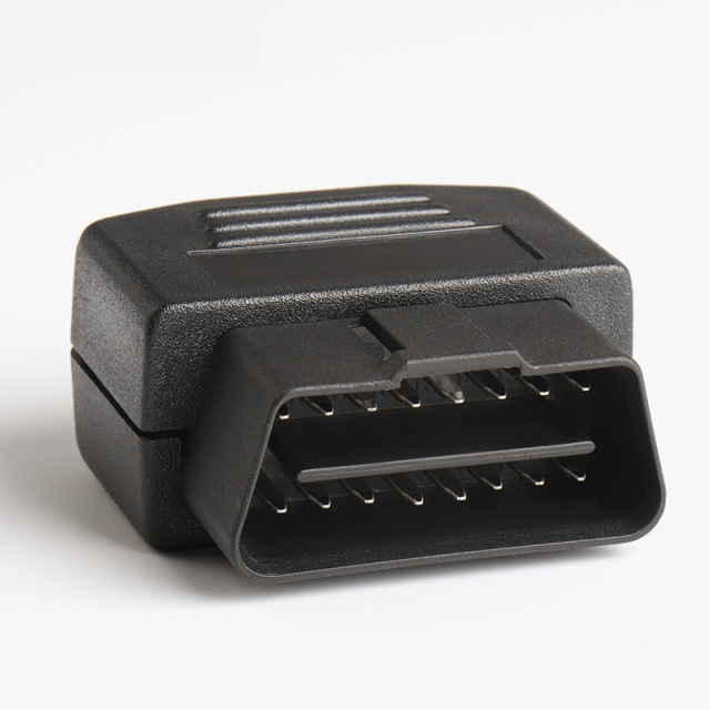 Car OBD2 male housing connector OBD plug+housing+screw J1962M plug  without outlet