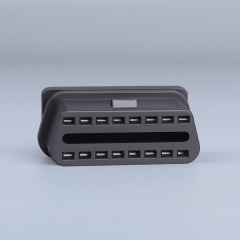 OBD2 16PIN 90 ° bent pin female connector OBD2 Female Plug J1962  female   plug