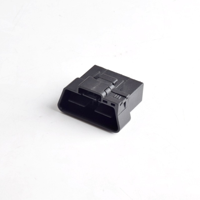 Automotive OBDll 16Pin connector with lock male housing+female housing OBD plug+housing+terminal