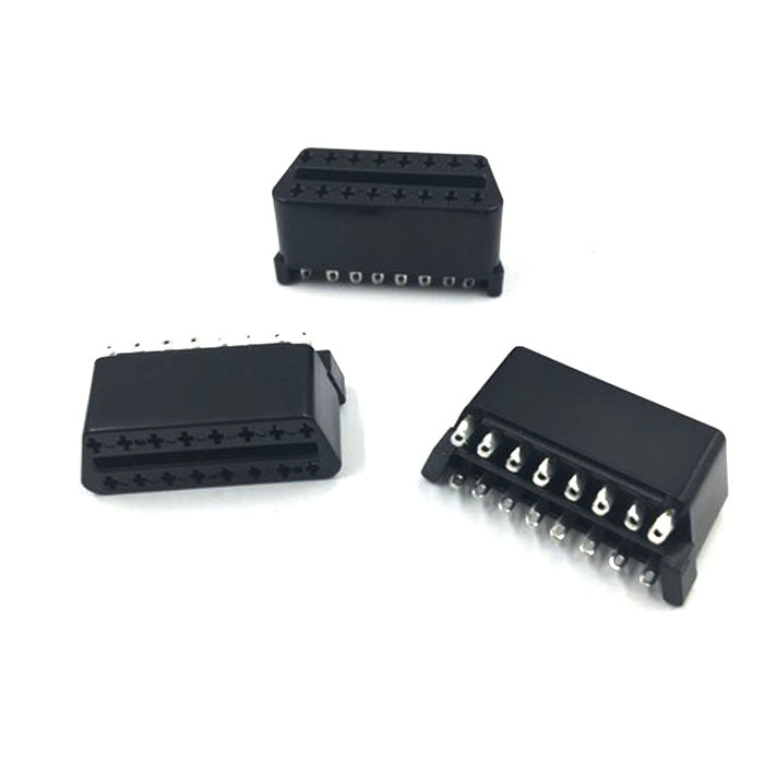 OBD 16PIN female connector   OBD2 Female Plug J1962 female connector