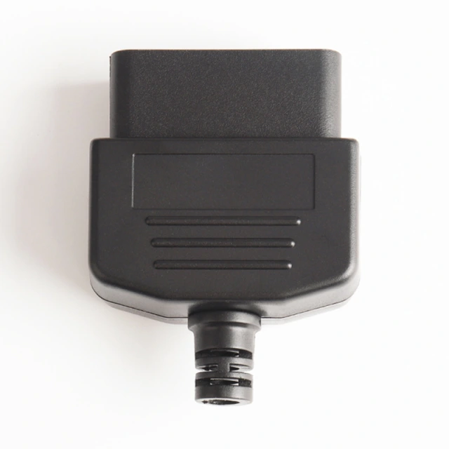 Automotive OBD2 male connector plug+shell+line card+screw OBD plug J1962M connector