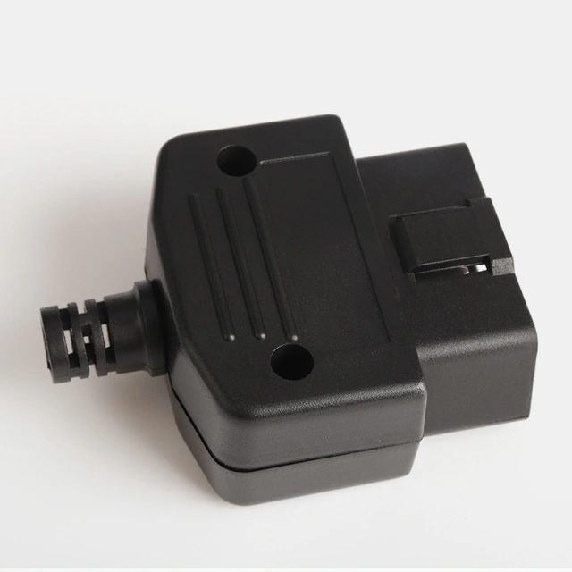 Automotive OBD2 male connector plug+shell+line card+screw OBD plug J1962M connector