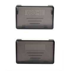 Automotive OBDII male connector OBD2 16 pin connector concealed buckle assembly shell  OBD  J1962M plug