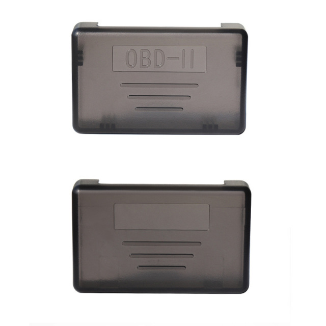 Automotive OBDII male connector OBD2 16 pin connector concealed buckle assembly shell  OBD  J1962M plug