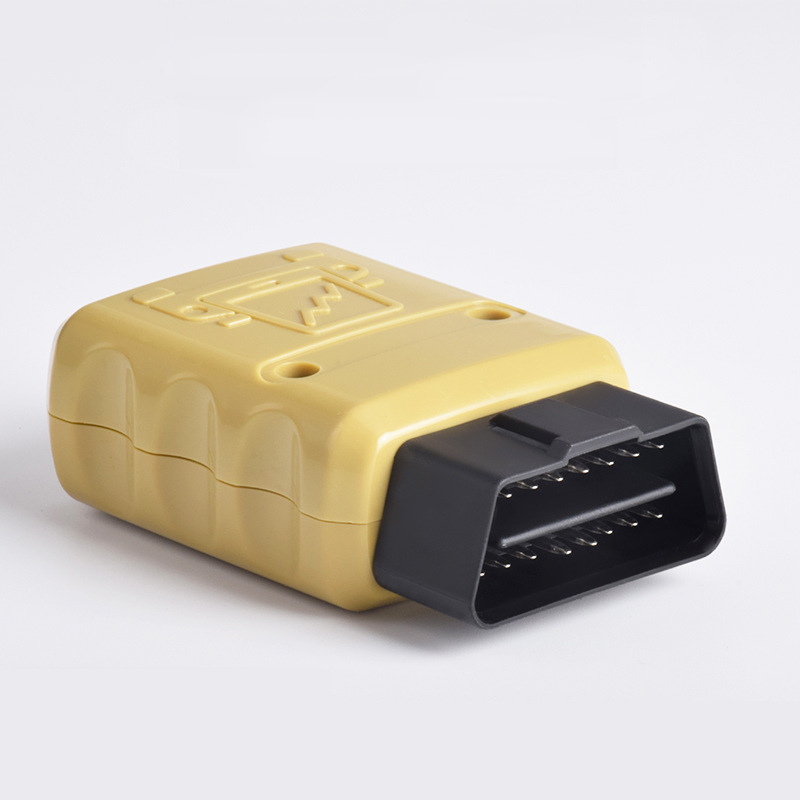 Car OBD 16 pin connector OBD2 interface male plug modification J1962M OBDII Bluetooth 327 housing
