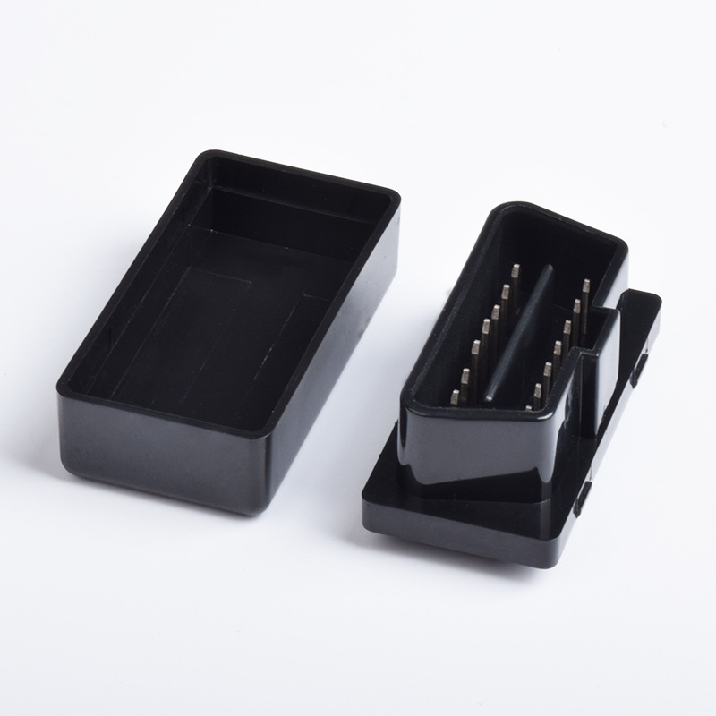 Automotive OBD shell OBD2 plug connector ELM327 Bluetooth OBD male plug
