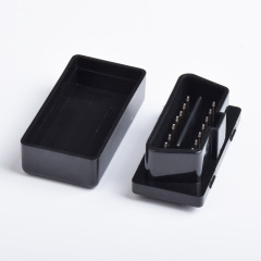 Automotive OBD shell OBD2 plug connector ELM327 Bluetooth OBD male plug