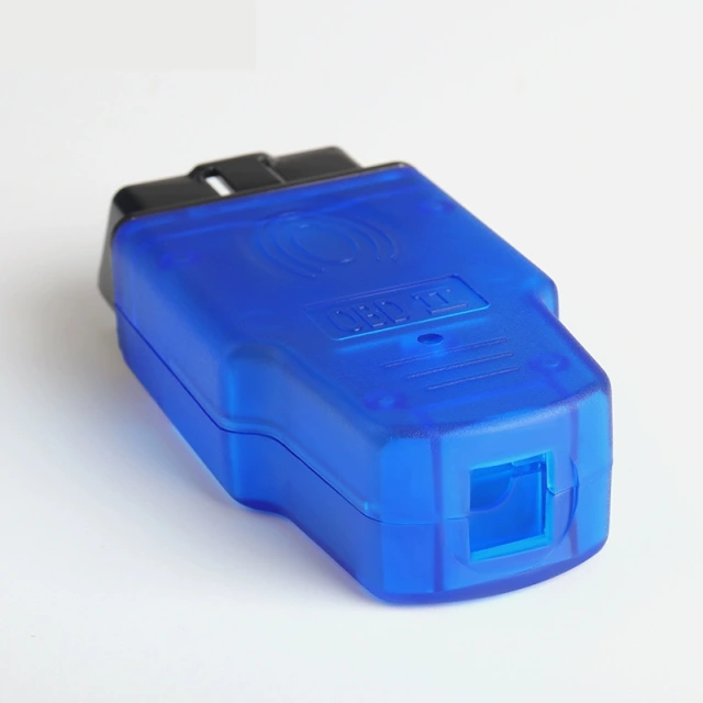 Automotive OBD2 male connector fingerprint housing OBD plug J1962M connector without wires