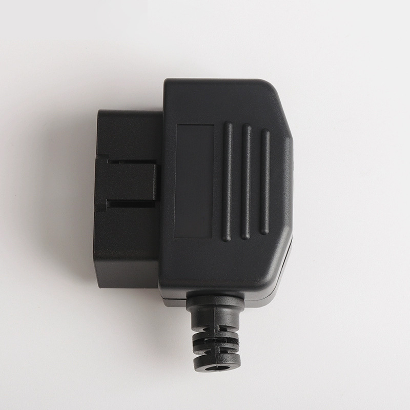 Automotive OBD male connector OBD2 connector plug housing wire card screw OBD plug J1962M