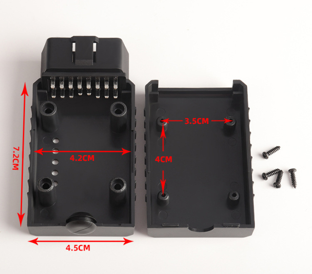 ELM327 OBD2 Connector J1962m Plug Automotive OBD Male Housing Connector