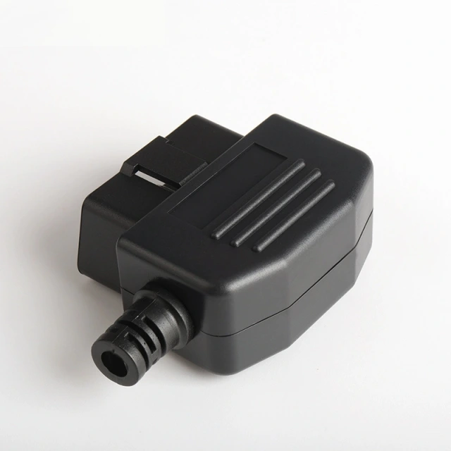 Automotive OBD male connector OBD2 connector plug housing wire card screw OBD plug J1962M
