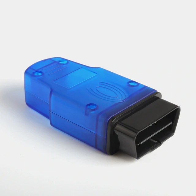 Automotive OBD2 male connector fingerprint housing OBD plug J1962M connector without wires