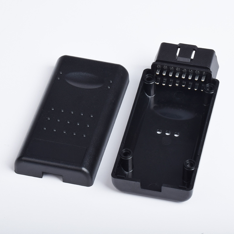 Automotive OBD2 housing OBD plug OBDII 16 pin large shell