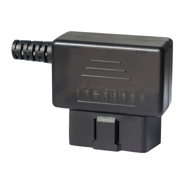 Automotive OBDII male connector OBD2 16 pin connector concealed buckle assembly shell  OBD  J1962M plug